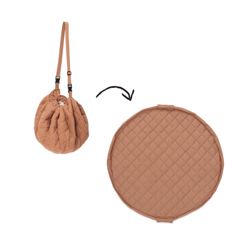 PlayandGo mängumatt-kott Tawny Brown