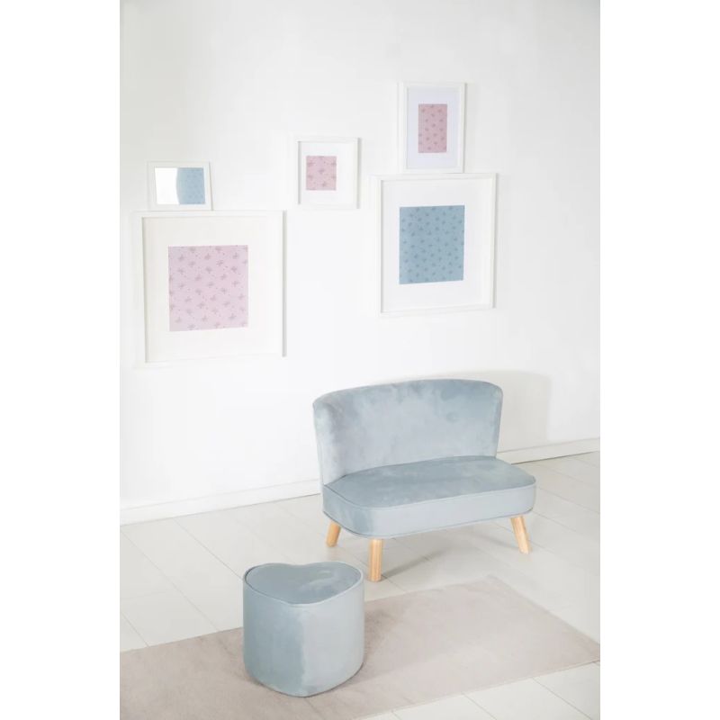 Roba laste diivan 'Lil Sofa' helesinine